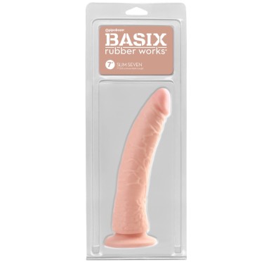 Basix - Realistyczne Dildo Slim 7 Cieliste